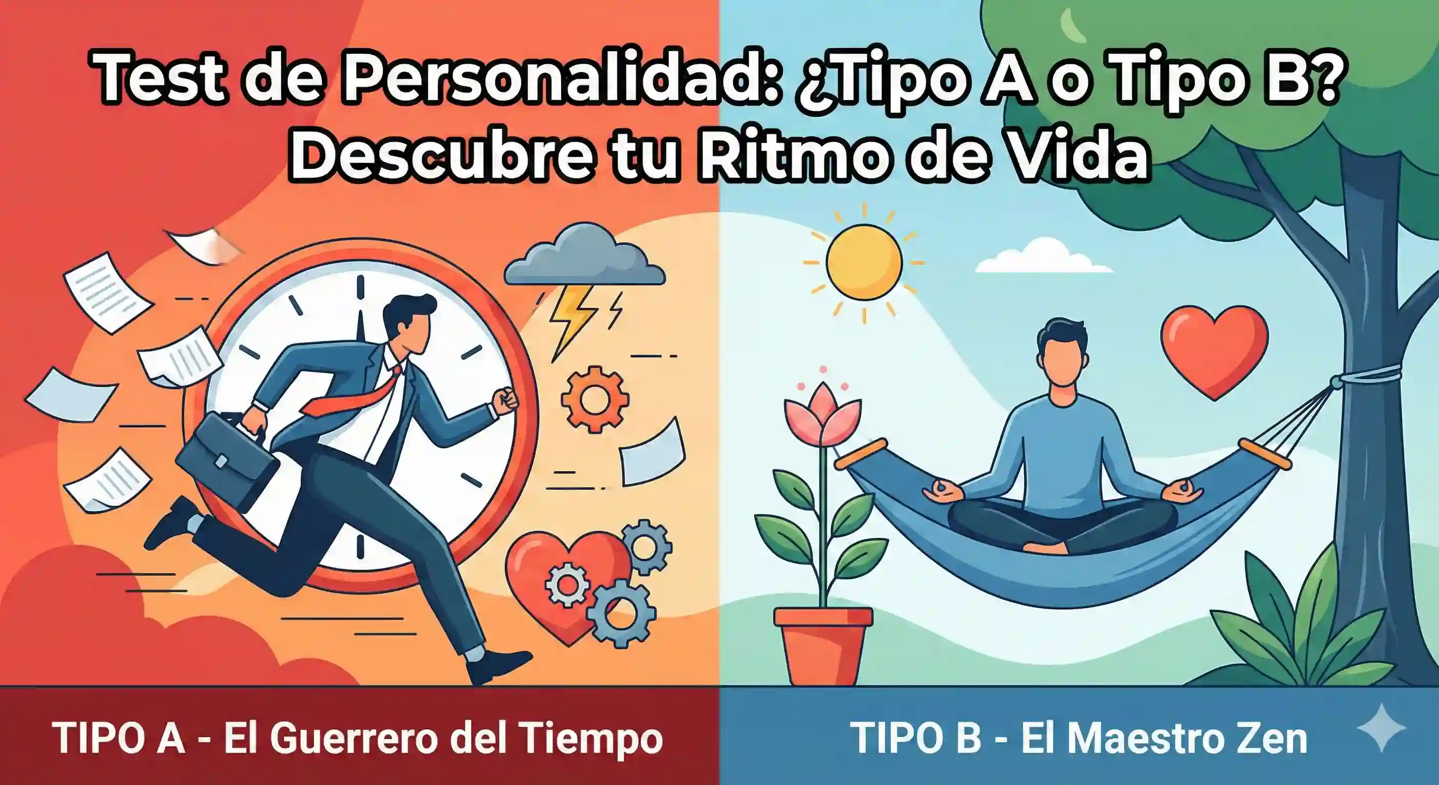 Descubre tu verdadera personalidad según los estudios de Friedman y Rosenman.